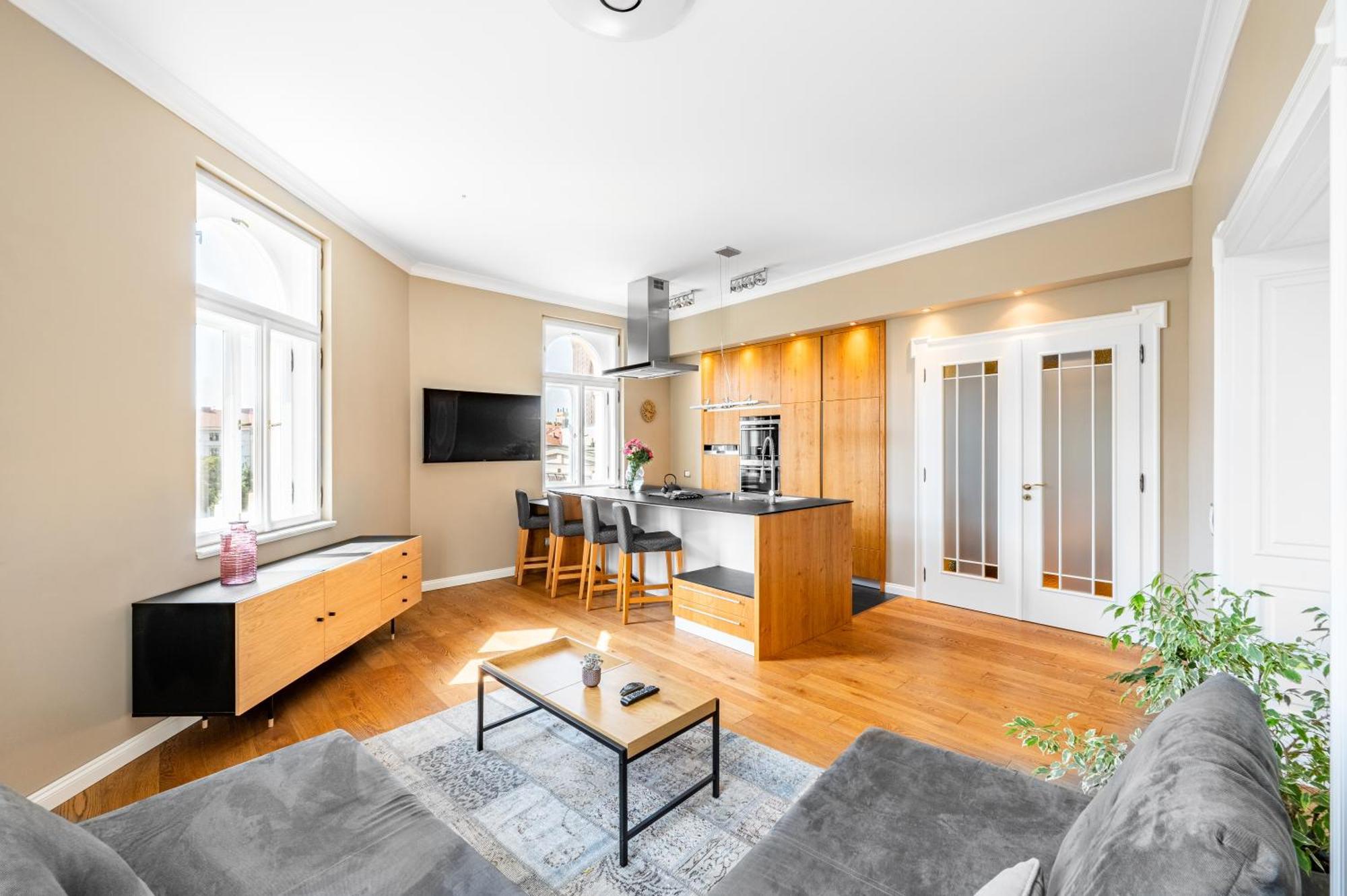 Cozy Place With Wonderful View Apartamento Praga
